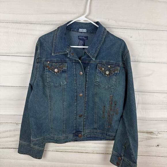 Jazzie Jackets & Blazers - Jazzie Denim Jean Jackets Size 2XL